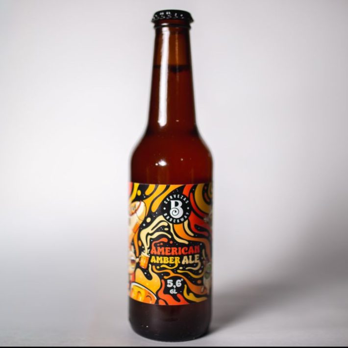 Cerveza American Amber Ale - Botella de 330ml